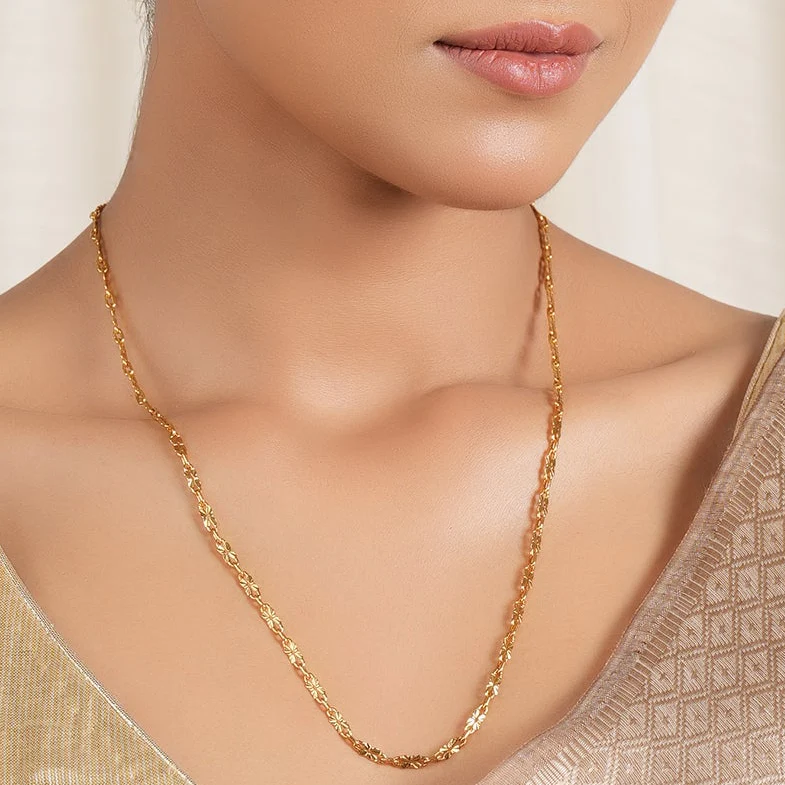 Beautiful sleek gold plated chain - Image 2
