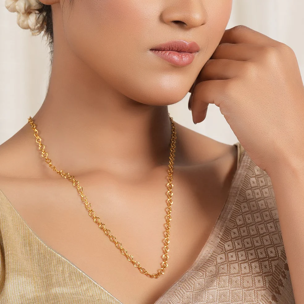 Gold plated open chain - Image 4